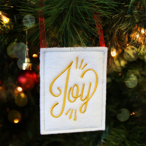 Gift Card Bag - Joy (In-the-Hoop)