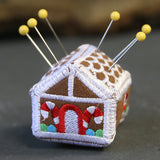 Gingerbread House Pincushion (In-the-Hoop)