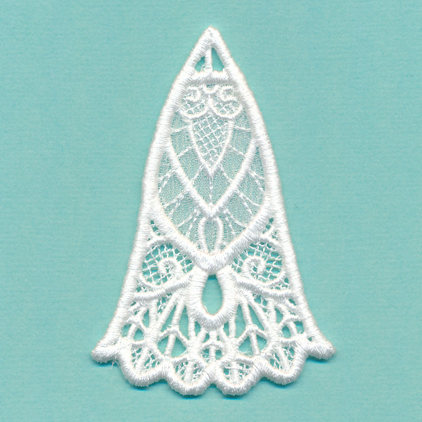 Organza Bell in 3D (Lace)