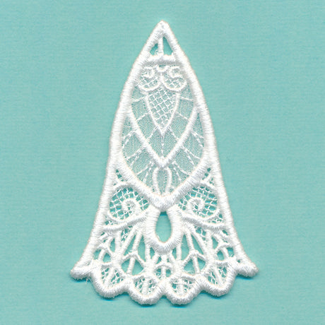 Organza Bell in 3D (Lace)