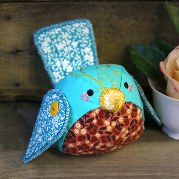 Bird Stuffie in 3D (In-the-Hoop)