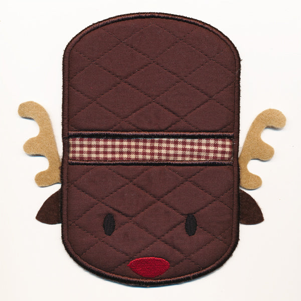 Reindeer Pot Holder (In-the-Hoop)