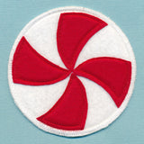 Christmas Coaster - Candy (In-the-Hoop)