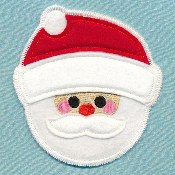 Christmas Coaster - Santa (In-the-Hoop)