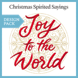 A Christmas Spirited Sayings Design Pack