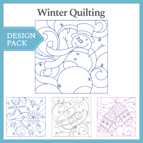 A Winter Quilting Design Pack