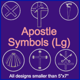A Apostle Symbols Design Pack
