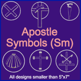 A Apostle Symbols Design Pack