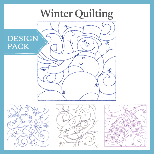 A Winter Quilting Design Pack