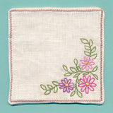 Floral Coaster - Daisies (In-the-Hoop)