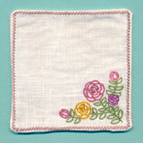 Floral Coaster - Dahlias (In-the-Hoop)