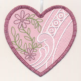 Aster Heart Sachet (In-the-Hoop)
