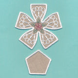 Shabby Chic Pincushion (In-the-Hoop)