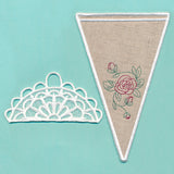 Shabby Chic Scissors Case (In-the-Hoop)