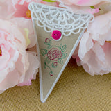 Shabby Chic Scissors Case (In-the-Hoop)