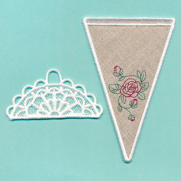 Shabby Chic Scissors Case (In-the-Hoop)