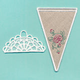 Shabby Chic Scissors Case (In-the-Hoop)