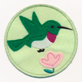 Spring Coaster - Hummingbird (In-the-Hoop)