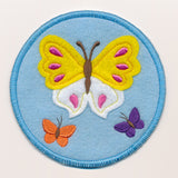 Spring Coaster - Butterfly Trio (In-the-Hoop)