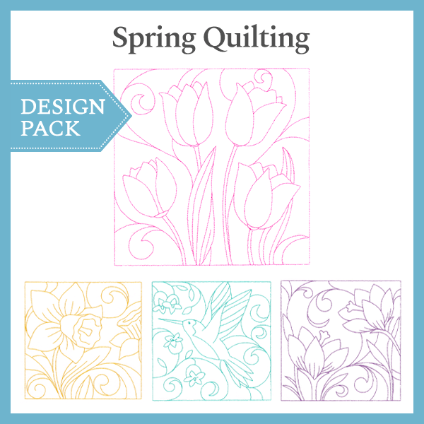 A Spring Quilting Design Pack