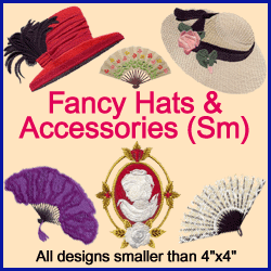A Fancy Hats & Accessories Design Pack
