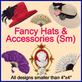 A Fancy Hats & Accessories Design Pack