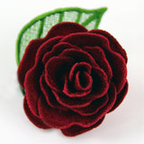 Freestanding Rose in 3D (In-the-Hoop)