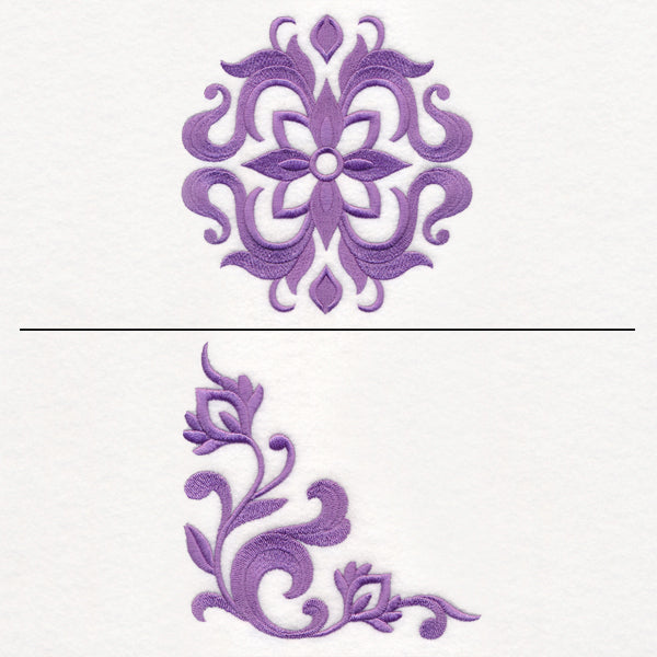 Springtime Baroque Pillow Pair