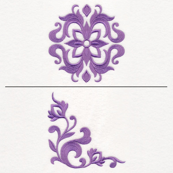 Springtime Baroque Pillow Pair