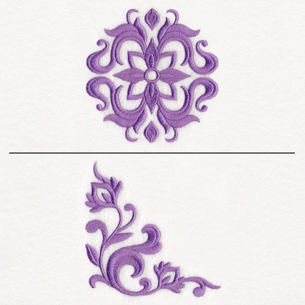 Springtime Baroque Pillow Pair