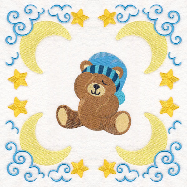 Sleepy Bear Pillow Pair