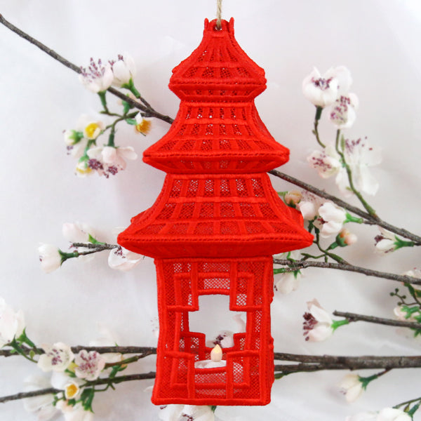 Pagoda Lantern in 3D (Lace)
