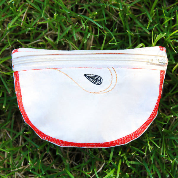 Slice of Life Zipper Pouch - Apple (In-the-Hoop)