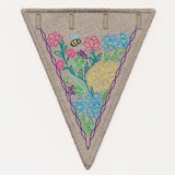 Wildflower Garden Bunting 2 (In-the-Hoop)