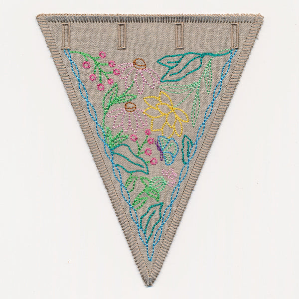 Wildflower Garden Bunting 3 (In-the-Hoop)