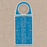 Cheers Wine Tag (In-the-Hoop)
