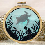 Sea Life Shadowbox (Organza)