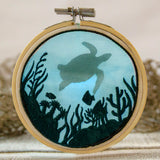 Sea Life Shadowbox (Organza)