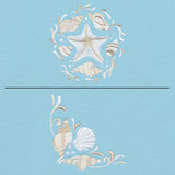 Dancing Seashells Pillow Pair