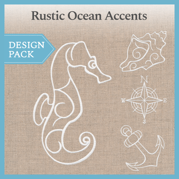 A Rustic Ocean Accents Design Pack