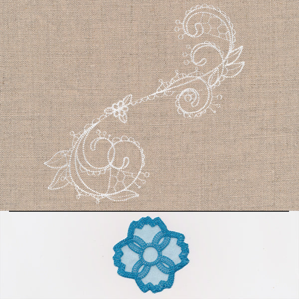 Pretty Petal Fashion Spray (3D Applique)