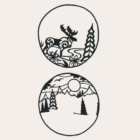 Forest Magic Shadowbox (Organza)