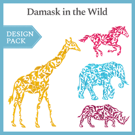 A Damask in the Wild Design Pack