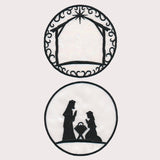 Silent Night Shadowbox (Organza)