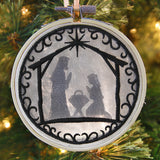 Silent Night Shadowbox (Organza)