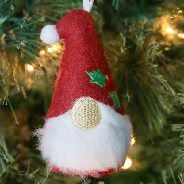 Jolly Gnome Stuffie (In-the-Hoop)