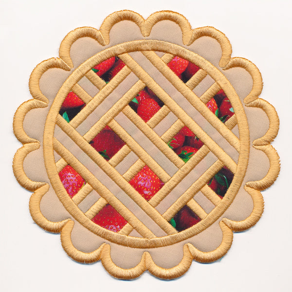 The Perfect Pie Trivet (In-the-Hoop)