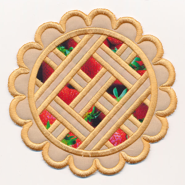 The Perfect Pie Trivet (In-the-Hoop)