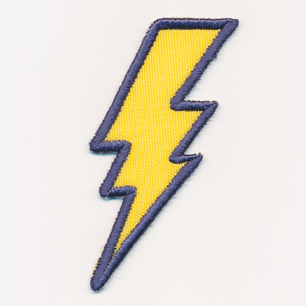 A Bolt of Lightning Patch (In-the-Hoop)