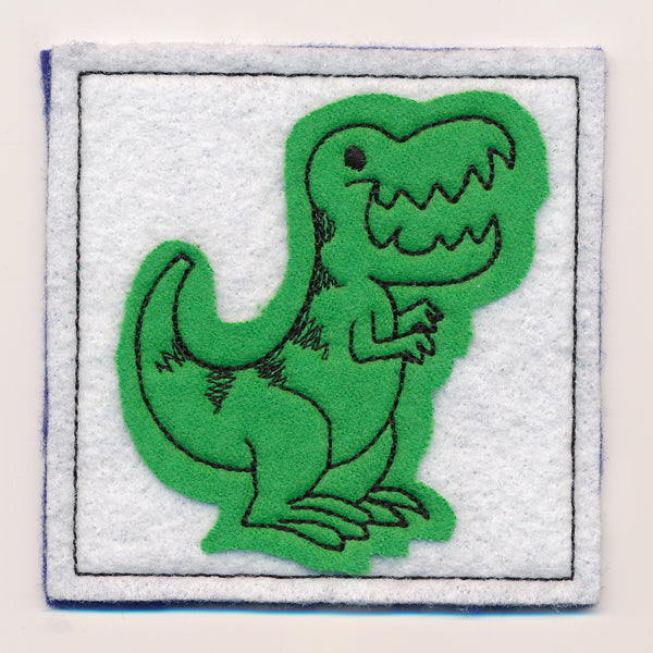 It's a Match Memory Game - Dinosaur (In-the-Hoop)